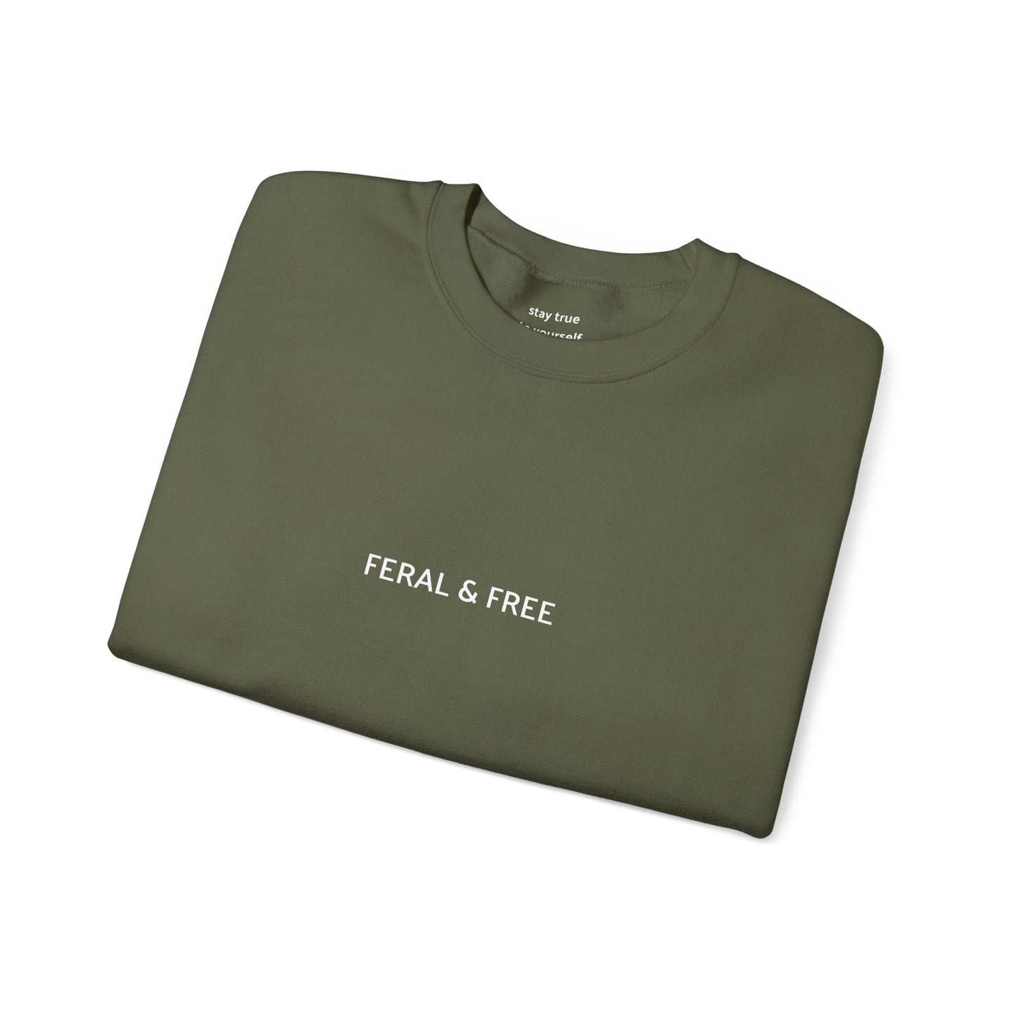 Feral & Free Minimalist Crewneck Sweater