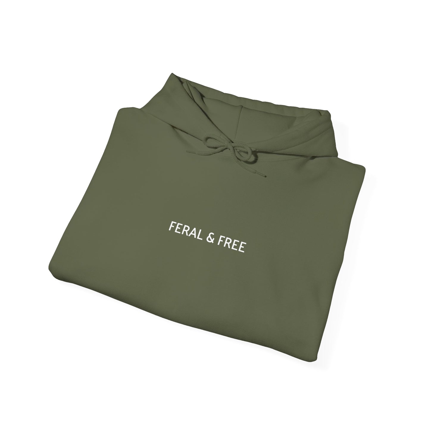 Feral & Free Minimalist Hoodie