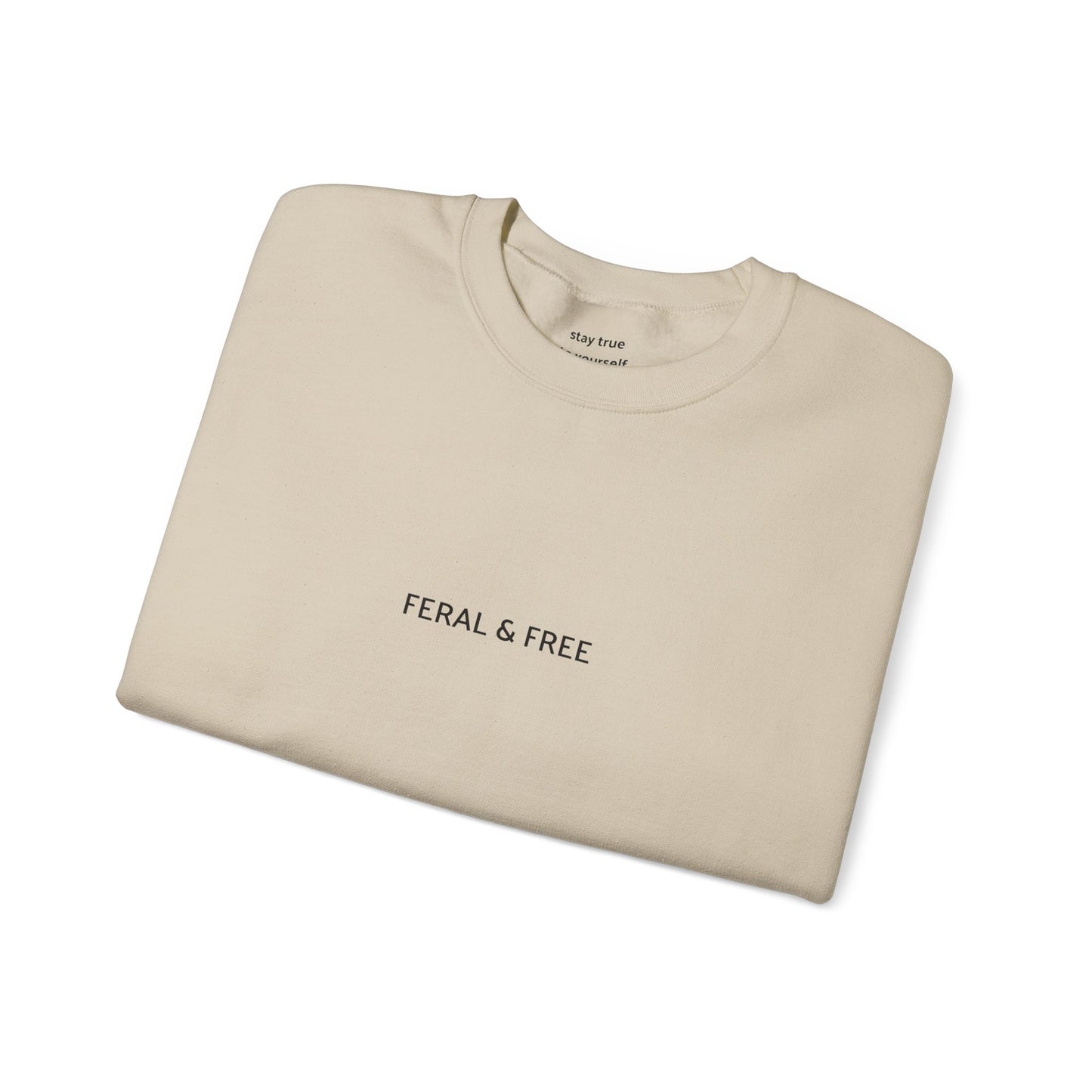 Feral & Free Minimalist Crewneck Sweater
