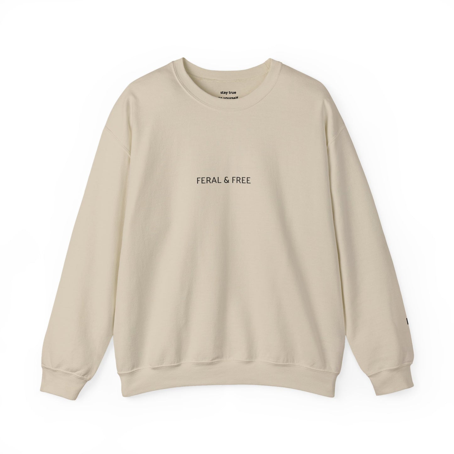 Feral & Free Minimalist Crewneck Sweater