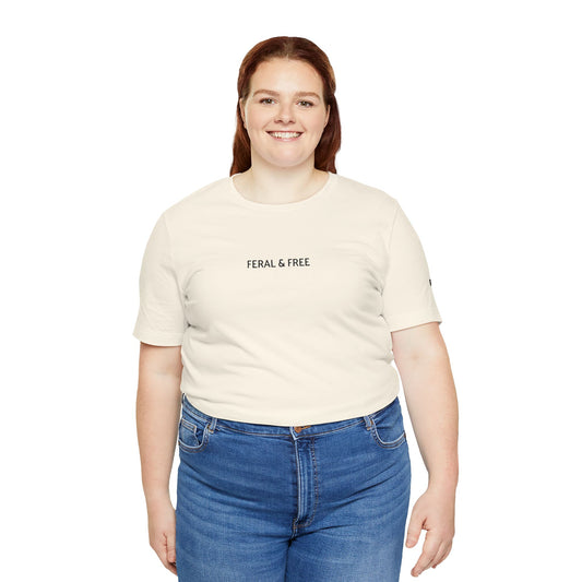 Feral & Free Embroidered Classic T-Shirt