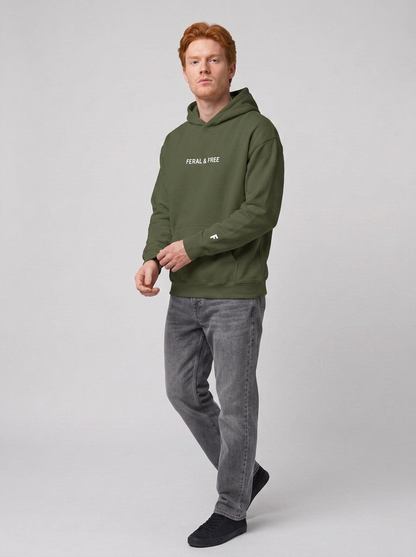 Generated by Modelfy for Feral & Free Classic Hoodie