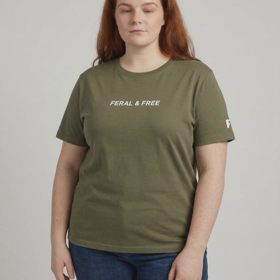 Generated by Modelfy for Feral & Free Classic Tee