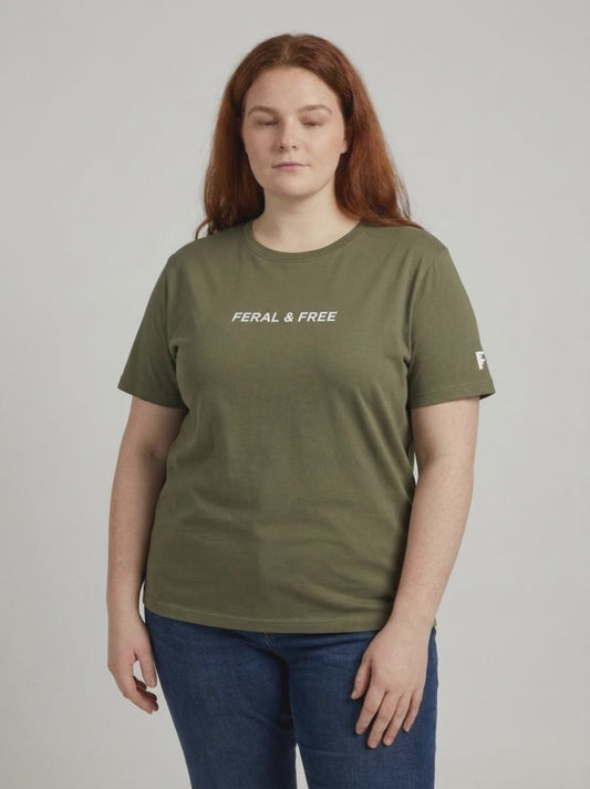 Generated by Modelfy for Feral & Free Classic Tee